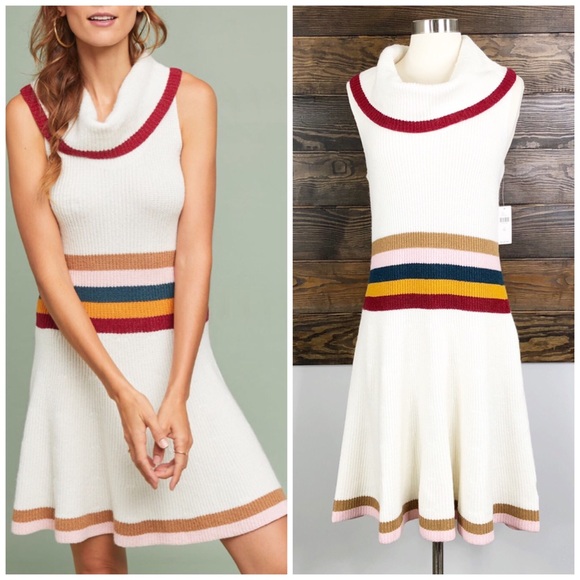 sporty sweater dress